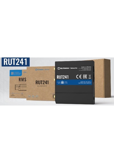 Teltonika RUT241 4G Lte 2.4 GHz 70 Mbps Router