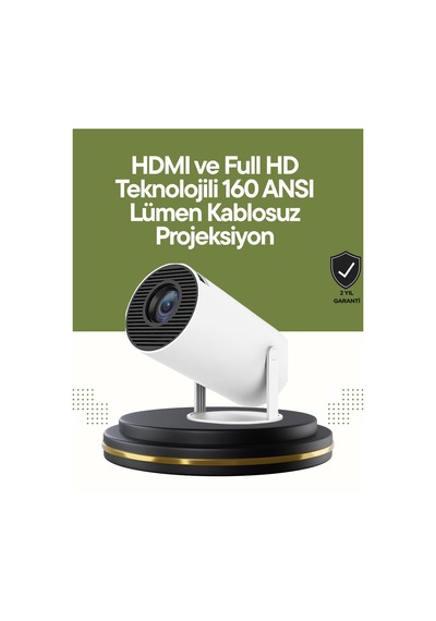 Hdmı Ve Usb Girişli Uzun Ömürlü Ampullü Projeksiyon