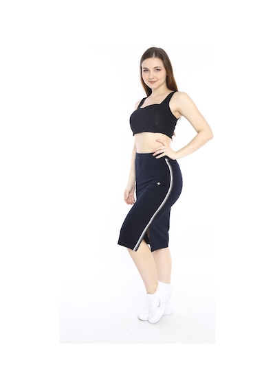 Escetic Kadın Spor lacivert Etek