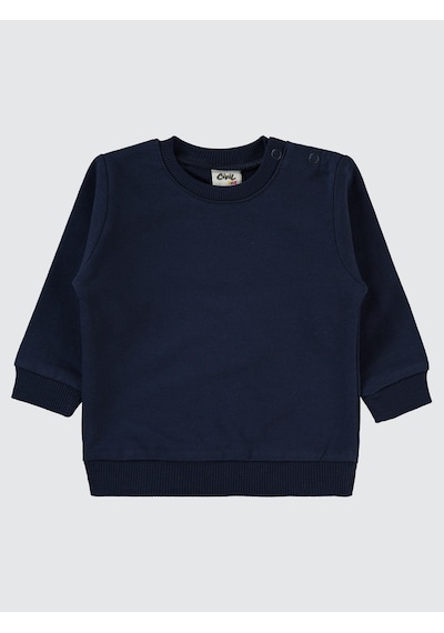 Civil Baby Erkek Bebek Sweatshirt 6-18 Ay Lacivert
