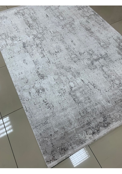 Padişah Halı Evidence 72708 096 Serisi Viskon Akrilik Salon Oturma Yatak Odası Halısı Gri - Krem
