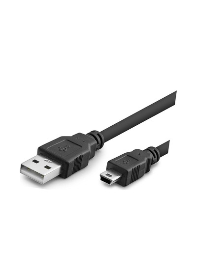 Usb Mini V3/5pin To Usb Kablo 50 Cm - Siyah Hdx7524 Evimdeyokyok