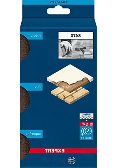 3 Parçalı Kombi Zımpara Sünger Seti, Ø 69 X 97 X 26 Mm