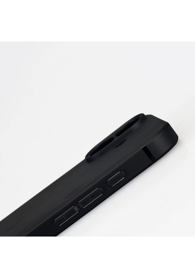 Apple Uyumlu iPhone 16 Plus Kılıf Zore İmax Silikon Siyah