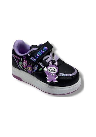 Prokids 4011-26 Cilt Deri Labubu Maskotlu Anatomik Kız Çocuk Sneaker Siyah Lila 26-30 Siyah Prokids 4011-26 Cilt Deri Labubu Maskotlu Anatomik Kız Çocuk Sneaker Siyah Lila 26-30 Siyah