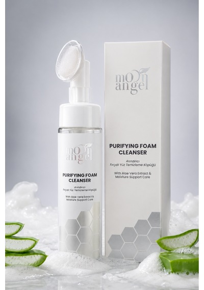 Purifying Foam Cleanser Fırçalı Yüz Temizleme Köpüğü Aloe Vera Özlü Temizleyici 150 Ml