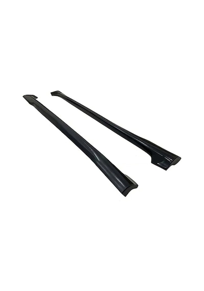Renault Clio 4 Rs Yan Marşpiyel Seti Plastik 2 Adet Mat Siyah 2012-2019 Karlık+ek+bodykit