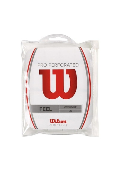 Wilson Pro Perforated 12'Li Tenis Gribi Beyaz Wrz4006Wh Beyaz