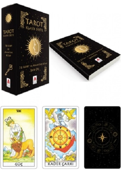 Tarot - Klasik Deste 78 Kart ve Anahtar Kitap- Delta Kültür Yayınevi
