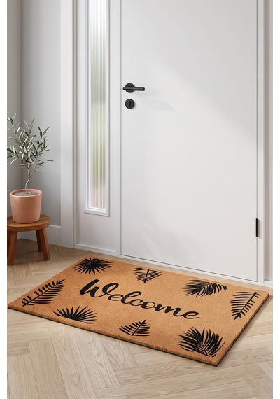 Villadia Home Textile Kapı Önü Paspası Kaymaz Taban Dekoratif Paspas Ev Giriş Antre İç Ve Dış Mekan Paspası 45x70 Cm 17ypycoco