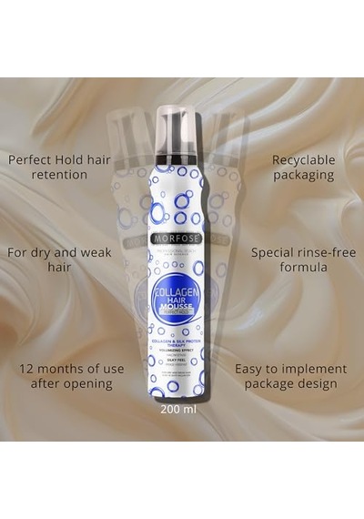 Collagen Saç Köpüğü 200 Ml