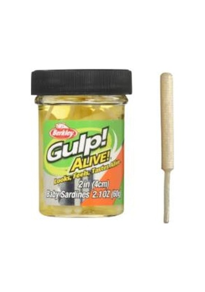 Berkley Gulp Alive Baby Sardine Glow Sahte Yemi