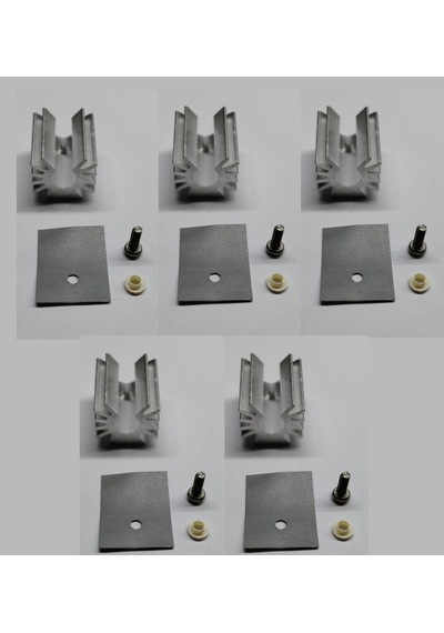 To220 Aluminyum Soğutucu Set