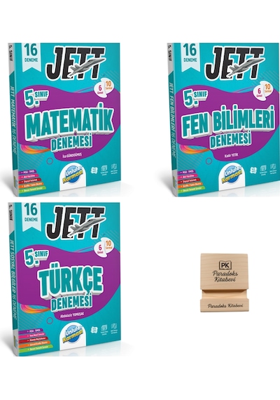 Ünlüler Karması 5. Sınıf Matematik Fen Bilimleri Ve Türkçe Branş Denemeleri + Telefon Standı