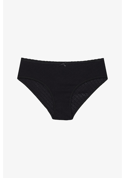 Penti Soft Pointel Basic 3'lü Pamuklu Çok Renkli Hipster Külot