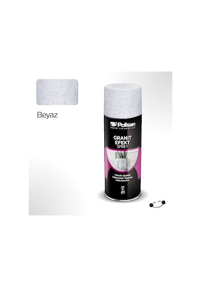 Polisan Granit Efekt Sprey 400 ML - Beyaz