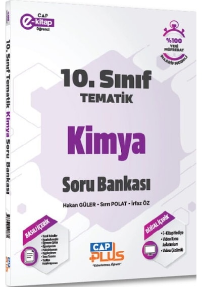 Çap Yayınları 10. Sınıf Kimya Tematik Soru Bankası