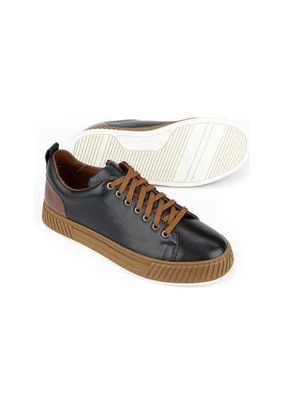 Ziya Erkek Hakiki Deri Günlük Sneaker 161983z870 Siyah 161983z870 000 40