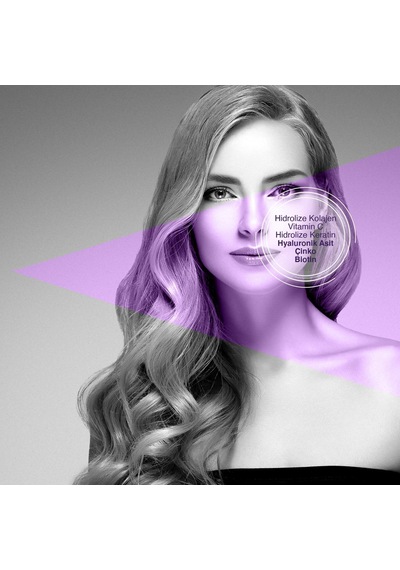 Beauty Collagen 30 Saşe 10.000 Mg Tip 1 Tip 3 Hidrolize Kolajen, Hyaluronik Asit, Vitamin C Ve Biotin İçeren Takviye Edici Gıda