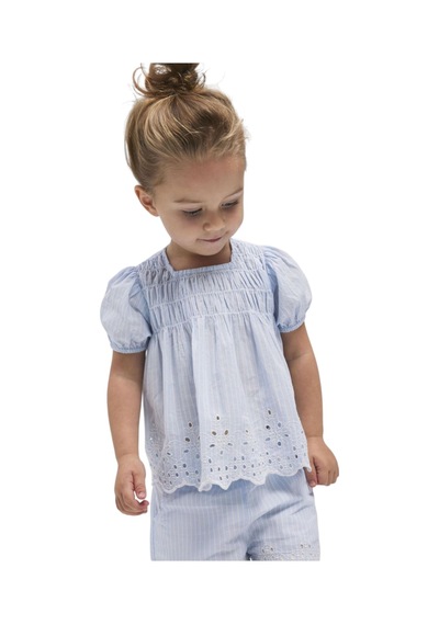 Kız Çocuk Bluz 13227303 Mavi
