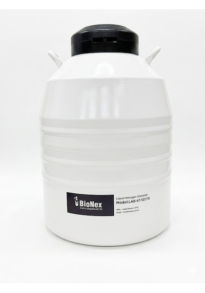 Sıvı Azot Tankı 47 Litre 10 Kanişterli