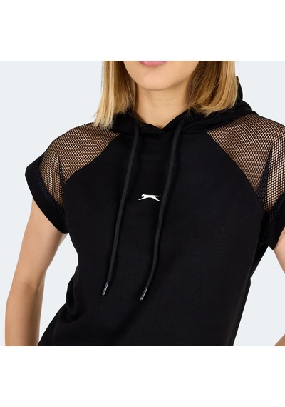 Slazenger VANKA Kadın  Siyah Tişört
