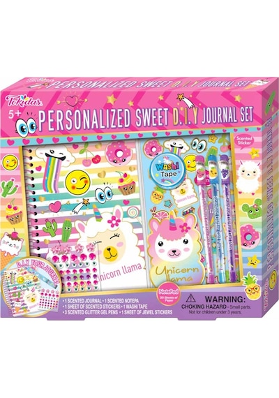 Tokidas Personalized Sweet D . I . Y Journal Set - Kişiye Özel Sevimli Kendin Yap Günlük Seti