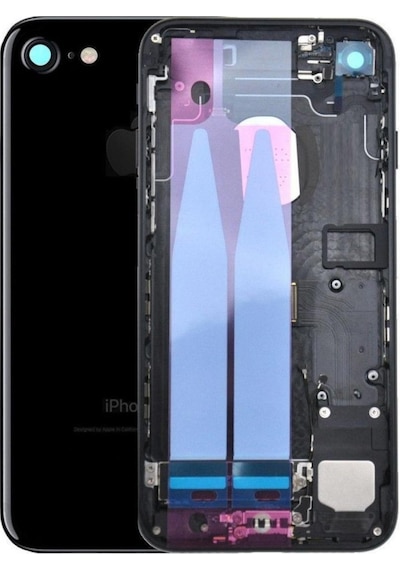 Apple Uyumlu iPhone 7 İle Dolu Kasa Jet Black