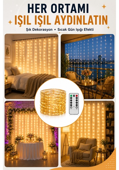 Enerji Tasarruflu 3x3 Led Işık Parti, Yılbaşı Ve Organizasyon Yeni Nesil Diğer