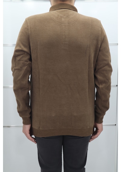 Santa Dmctekstil Erkek Desenli Spor Kesim Normal Kalıp Polo Yaka Selanik Kumaşlı Kışlık Kazak Kiremit Santa Dmctekstil Erkek Desenli Spor Kesim Normal Kalıp Polo Yaka Selanik Kumaşlı Kışlık Kazak Kiremit