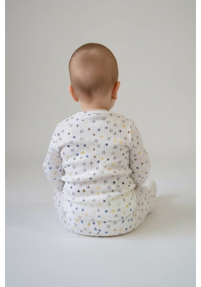 Aden Kids Raporlu Kumaş Desenli Çocuk Pijama Takımı Laci