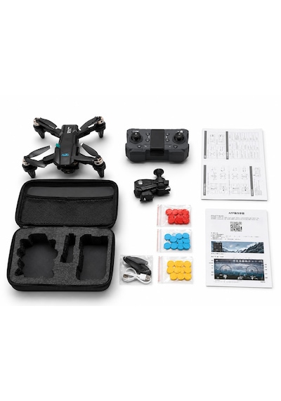 K22 Shoot Frizbi Fırlatma Özellikli Fırçasız Motorlu Rc Drone Hava Fotoğrafçılık Dron Katlanabilir Akıllı Sensör Kumandalı Wifi Fpc Vanlı Görüntü Elektirikli Kamera