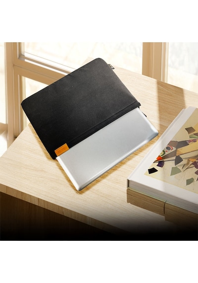 Lenyes Lb512 Omuz Askılı 14 İnç Su Geçirmez Laptop Çantası Gri