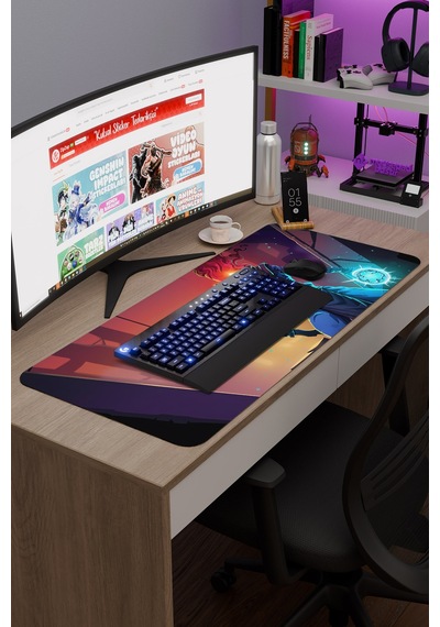 Dead Cells Kaymaz Dikişli Kauçuk Oyuncu Mousepad V5 - 90x40 Xxl Gaming Mouse Pad Fare Altlığı