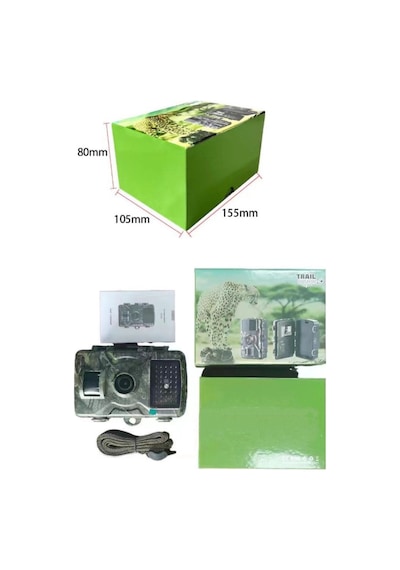 Fotokapan Kamera 16mp Full Hd 1080p Gece Görüşlü 2 Inç Lcd Ekran Su Geçirmez Avcı Doğa Kamerası Diğer