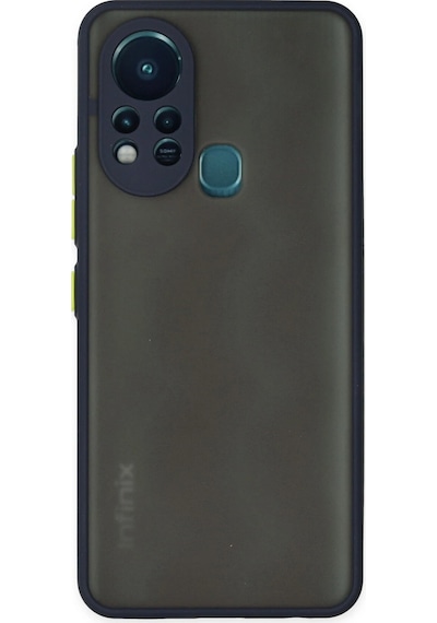 Cosmotex Newface İnfinix Hot 11s Kılıf Montreal Silikon Kapak - Lacivert