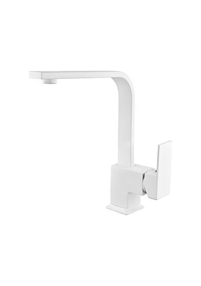 Inventa Beyaz Karayel Kare Lavabo Bataryası