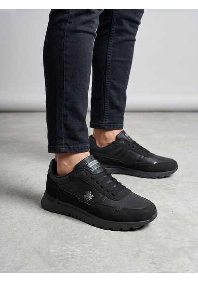 Hayo Stone Kaydırmaz Taban Mevsimlik Erkek Pu Sneaker Konforlu Spor Ayakkabı Siyah - Siyah Hayo Stone Kaydırmaz Taban Mevsimlik Erkek Pu Sneaker Konforlu Spor Ayakkabı Siyah - Siyah