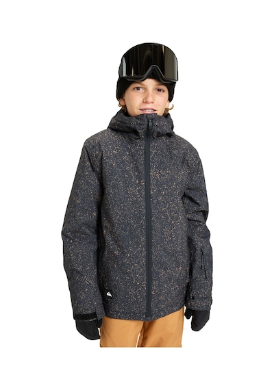 Quıksılver Quiksilver Mission Printed Youth Jk Erkek Çocuk Snowboard Ceketi 6457 Çok Renkli