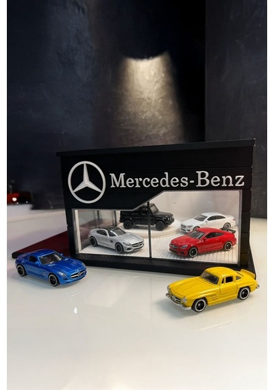 Mercedes-benz Showroom Tasarımlı Dekoratif Diorama 1:64