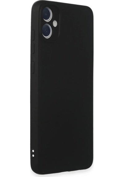 Samsung Galaxy Uyumlu, A05 Kılıf First Silikon - Siyah