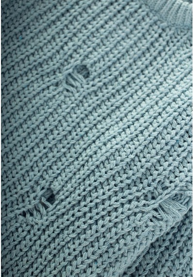 Cigit Selanik Triko Kazak 2-8 Yaş Mint Yeşili Mint Yeşili