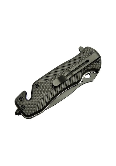 Kurtarma Çakısı Kırmızı 22 Cm Yarı Otomatik , Kemerlikli Renkli