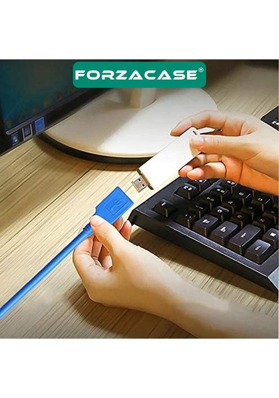 Usb 3.0 Erkek - Dişi Çevirici Uzatma Kablosu 60cm - Fc962