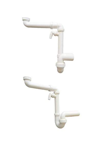 Dallmer Yer Kazandıran Lavabo Sifonu Evye Sifonu 1 1/2'' Bağlantı Ağızlı 50'Lik Koku Önleyici Gider