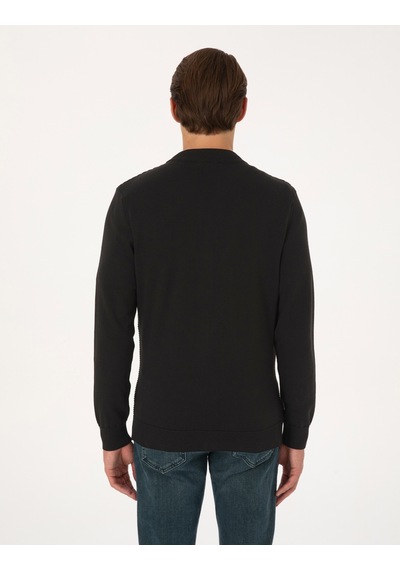 Pierre Cardin Erkek Siyah Hırka Triko 50317333-vr046 Siyah