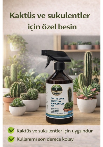 Tarm Cactüs Care Kaktüs Ve Sukulentler İçin Organomineral Besin Çözeltisi 2 L - 1 L - 1 L - 500 ML