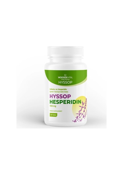 Wooggs Vıtal Hyssop Zufaotu Ve Hesperidin İteg 120 Tablet