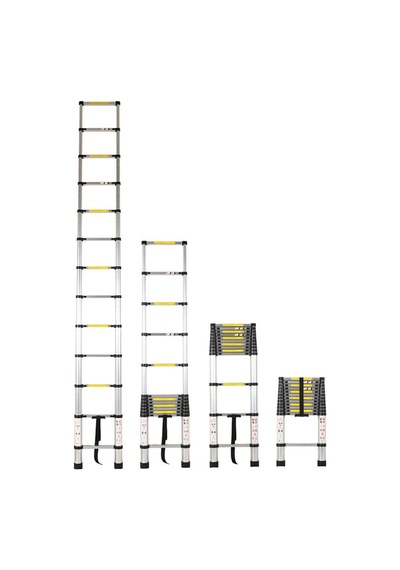 Saraylı Teleskopik Merdiven 13 Basamak 380 Cm
