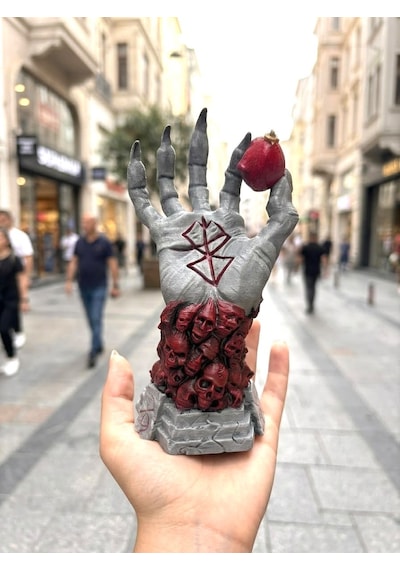 Eselya3d Berserk Hand Of God Heykeli, Berserk Tanrı'nın Eli, Berserk Anime Figür